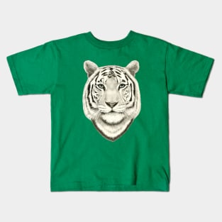 White tiger Kids T-Shirt